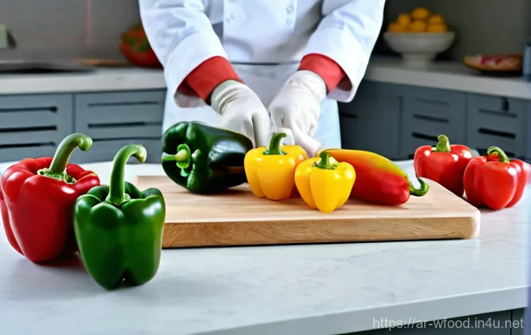 양식 조리법과 HACCP 기준 - Smart Shopping for Fresh Ingredients**
    "A bustling, clean, and well-organized open-air market in...